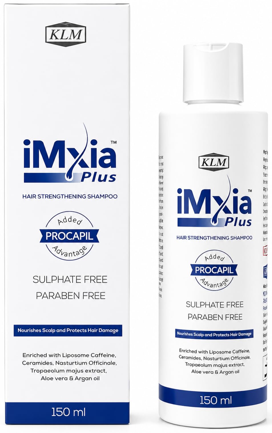 iMxia Plus Hair Strengthening Shampoo with Procapil Advantage | Grow Key | Sulphate & Paraben Free | Helps Reduce Hair Fall & Strengthen Roots | Nourishes Scalp & Protects Hair Damage | 150 ml-image-41