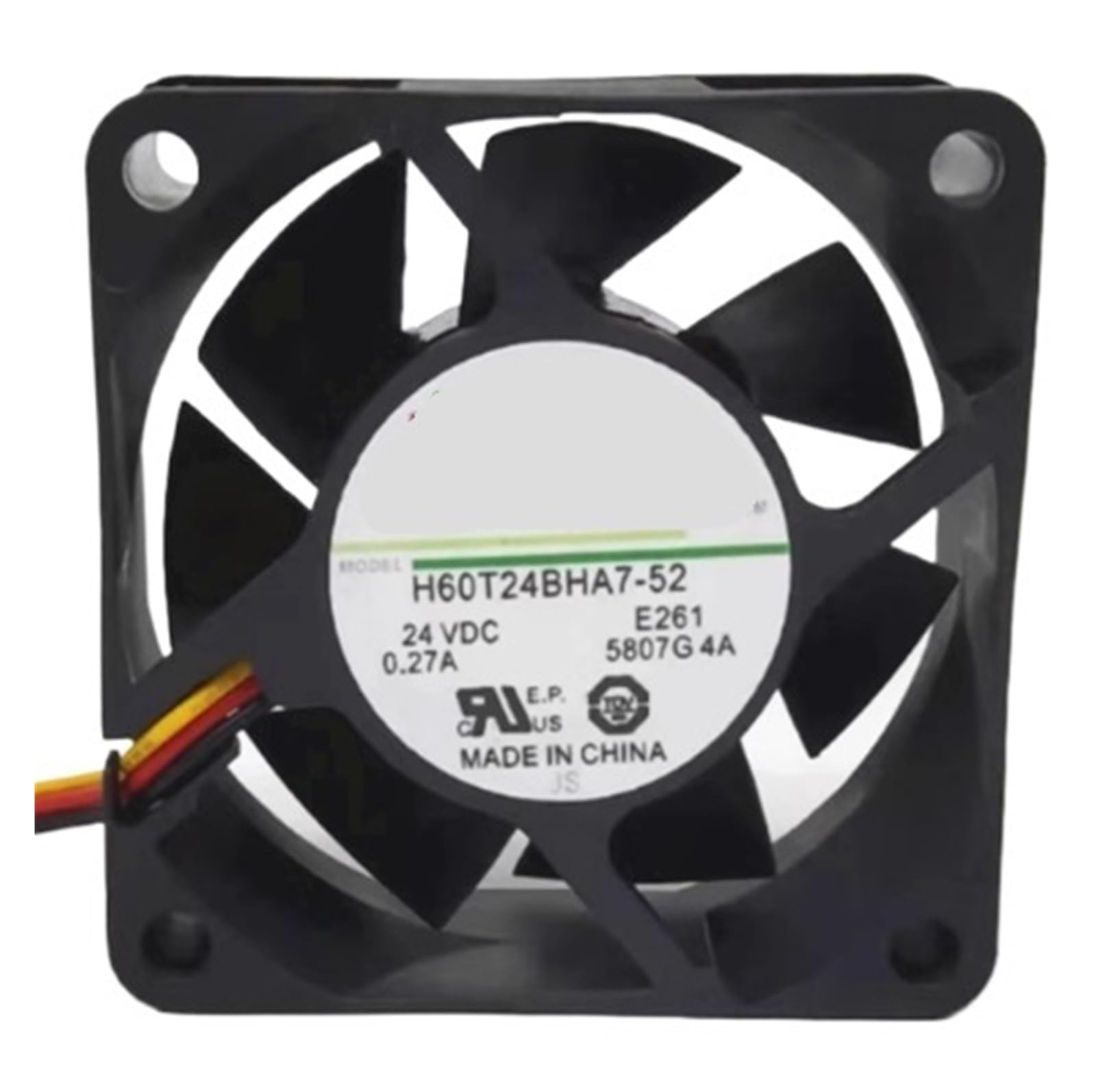 PEQYUACTE H60T24BHA7-52 24V 0.27A Cooling Fan