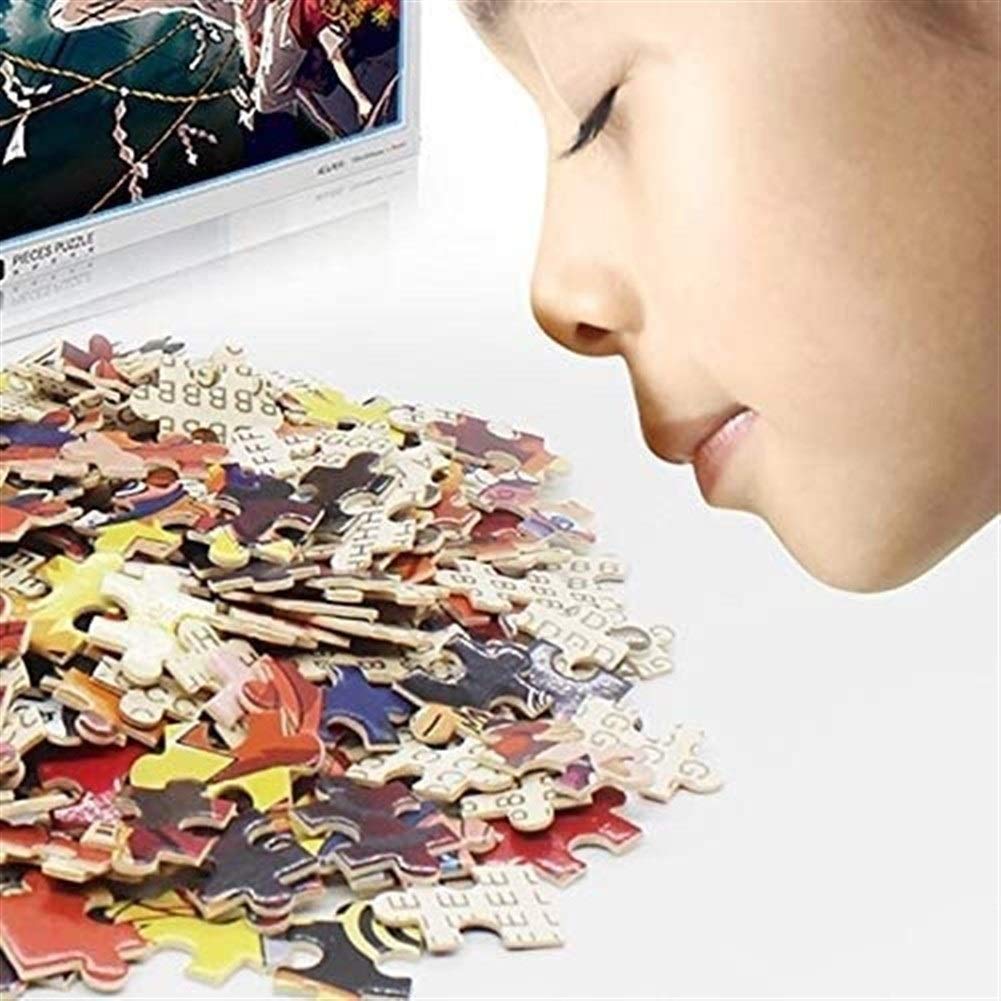 Puzzles en bois Jigsaw 500-8000 Morceau Bricolant Puzzle Enfants Jouets en Bois Jouets Intellectuelle Éducatif Puzzles Fun Family jeu Impossible Puzzle for adultes for adultes Décoration d'intérieur