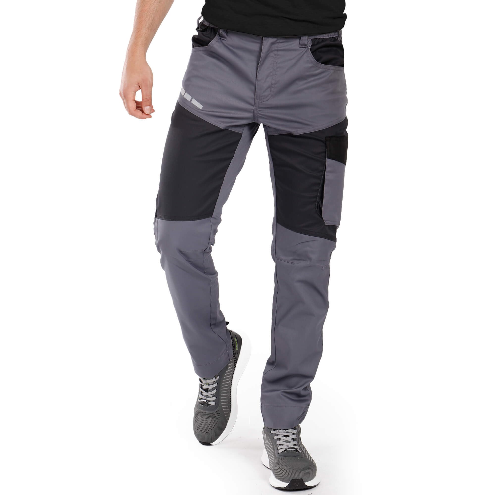 Stenso EOS Pantalones de Trabajo Hombre - Pantalones de Trabajo Elasticos - Pantalón Cargo Hombre