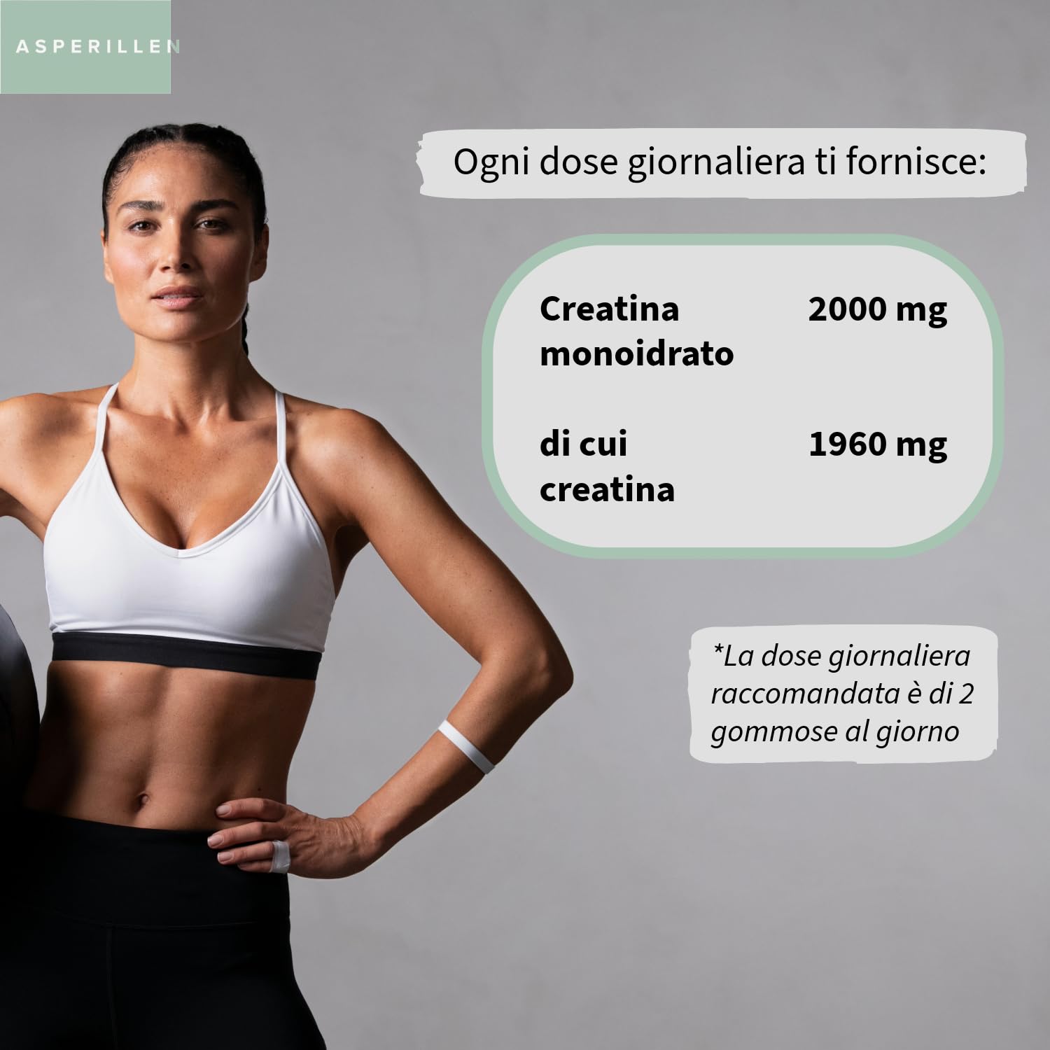 Creatina Monoidrata in Gommose Gusto Mirtillo - 100% Creatina Monoidrato per Prestazioni Fisiche e Potenza Muscolare - Vegano, Senza Glutine, Senza OGM, 60 Unità - Creatine Gummies
