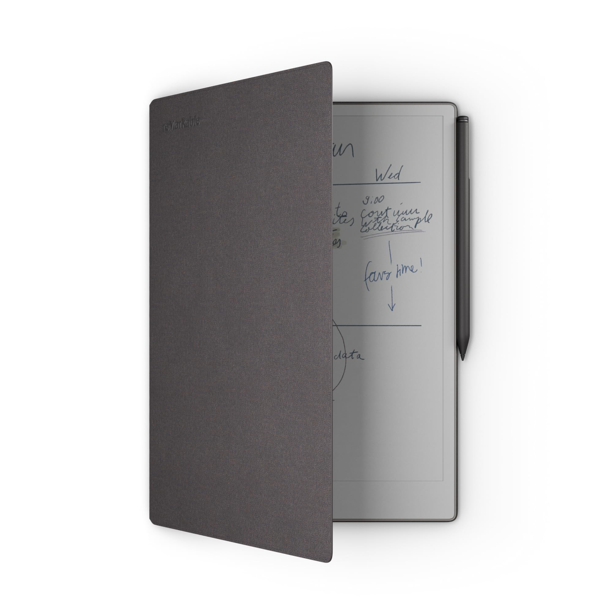 reMarkable Book Folio | Polymer Case for reMarkable Paper Pro tablet | Basalt