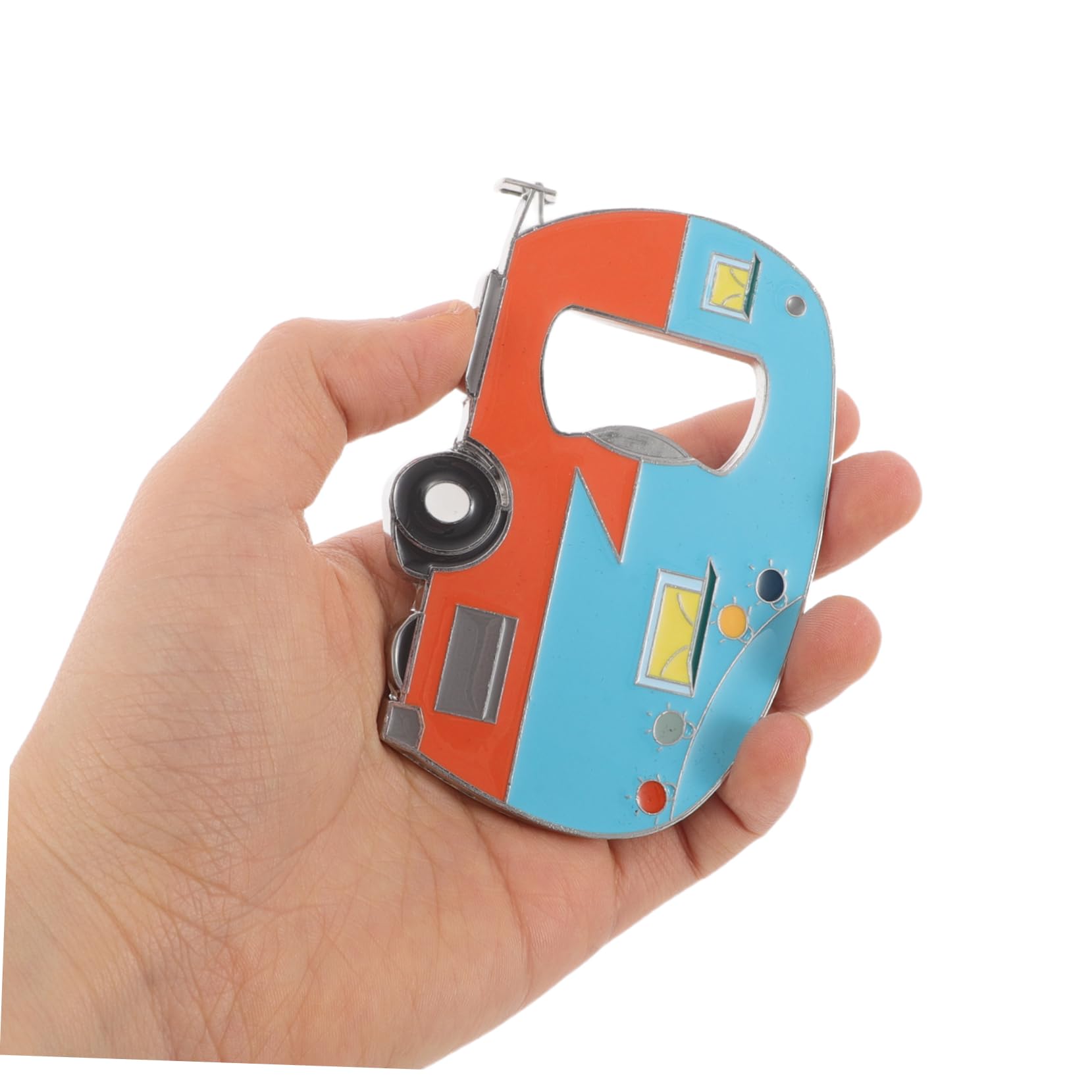 Abridor de Botellas Imán para Nevera 2piezas Aleación de Zinc | Diseño Creativo y Único, Ligero y Compacto, Formato Portátil para Uso Doméstico