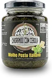 Chorando com Cebola, Molho Pesto Italiano Gourmet Chorando com Cebola 240g