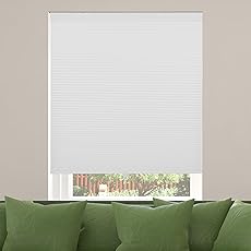 BlindsAvenue Cellular Honeycomb Cordless Shade, 9/16" Single Cell, Blackout, Fawn, Size: 23.5" W x 48" H