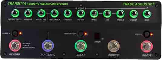 TRACE ELLIOT TRANSIT A アコースティックエフェクター Trace Elliot® Transit™ A Acoustic Pre-amp & Effects Pedal