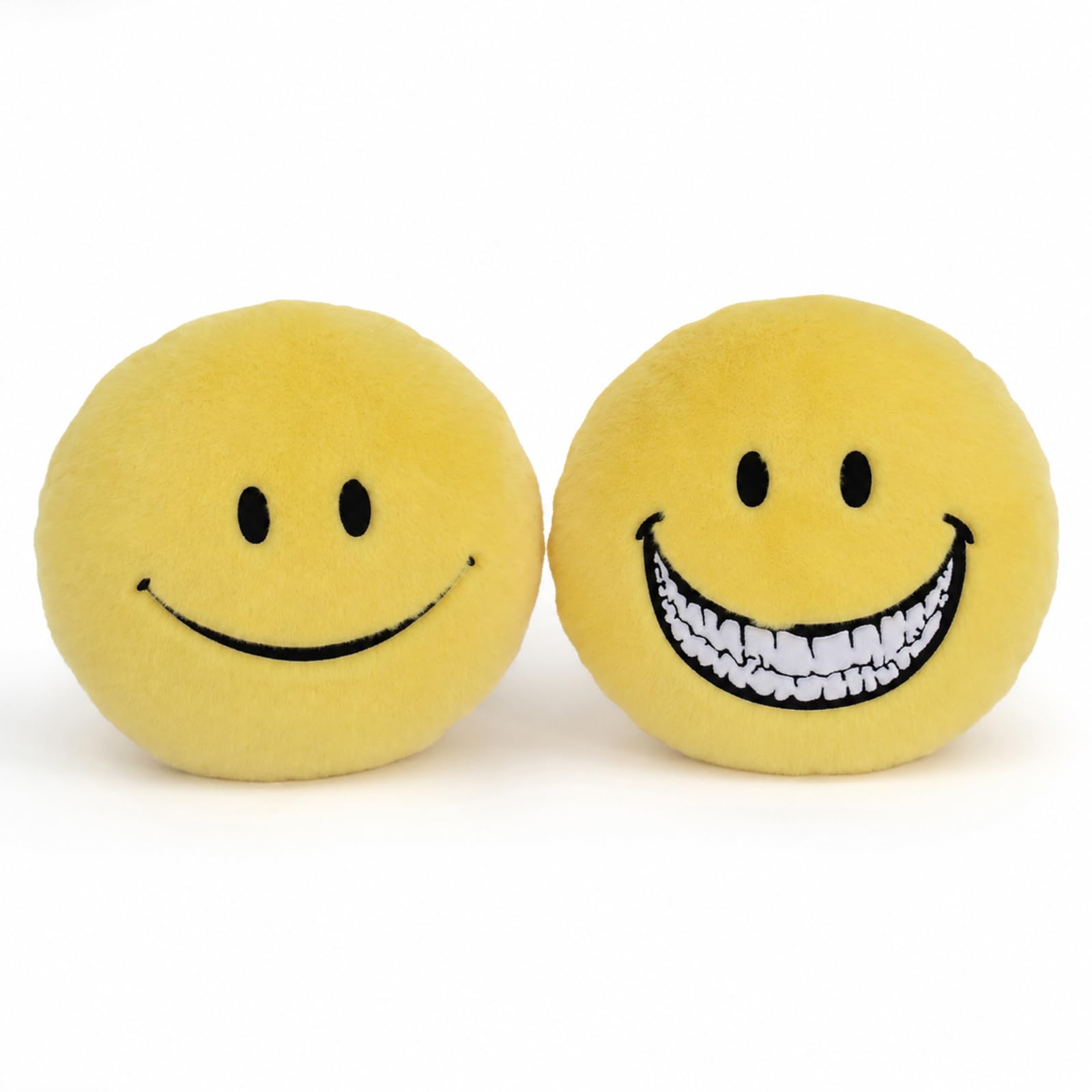25 cm Verity Plush – Yellow Smiley Face Pillow Toy