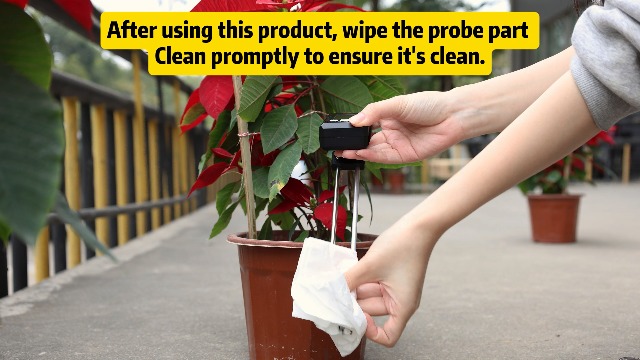 Misuratore Di Umidità Terreno 6 In 1 WADEO - PH, Fertilità, Temperatura, Luce - Doppia Sonda Per Giardinaggio - Foto 8