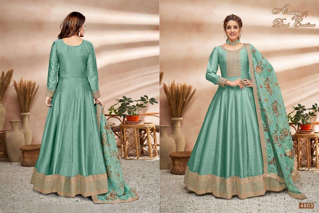Abbigliamento etnico Partito Pakistano Salwar Kameez Abiti Indiano Cucito Anarkali Abiti Abito