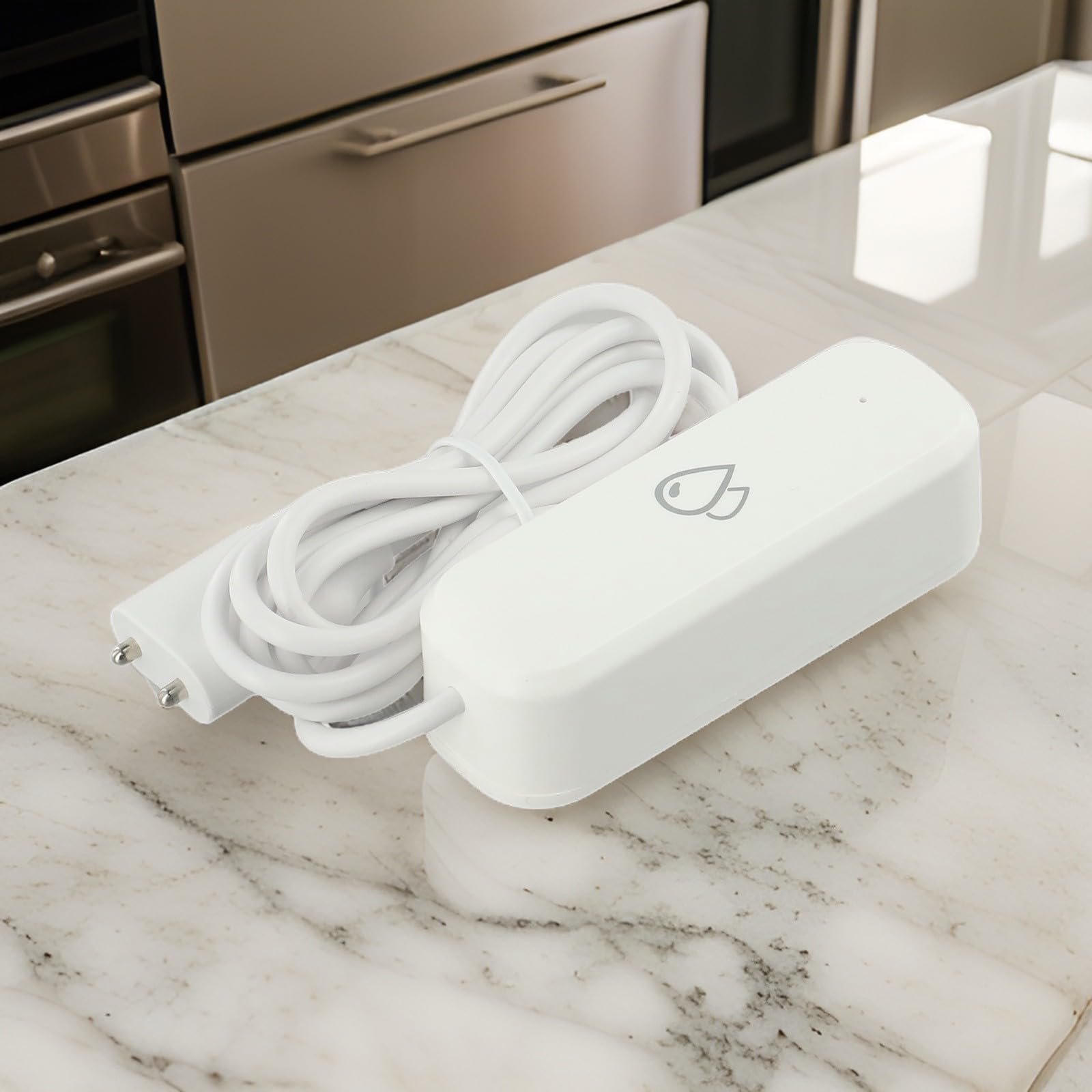 Detector de fugas de agua WiFi para Tuya Smart Lifes, sensor de alarma de inundación inalámbrico con control remoto de aplicación, no requiere concentrador para cocina, baño, sótano, sistema de