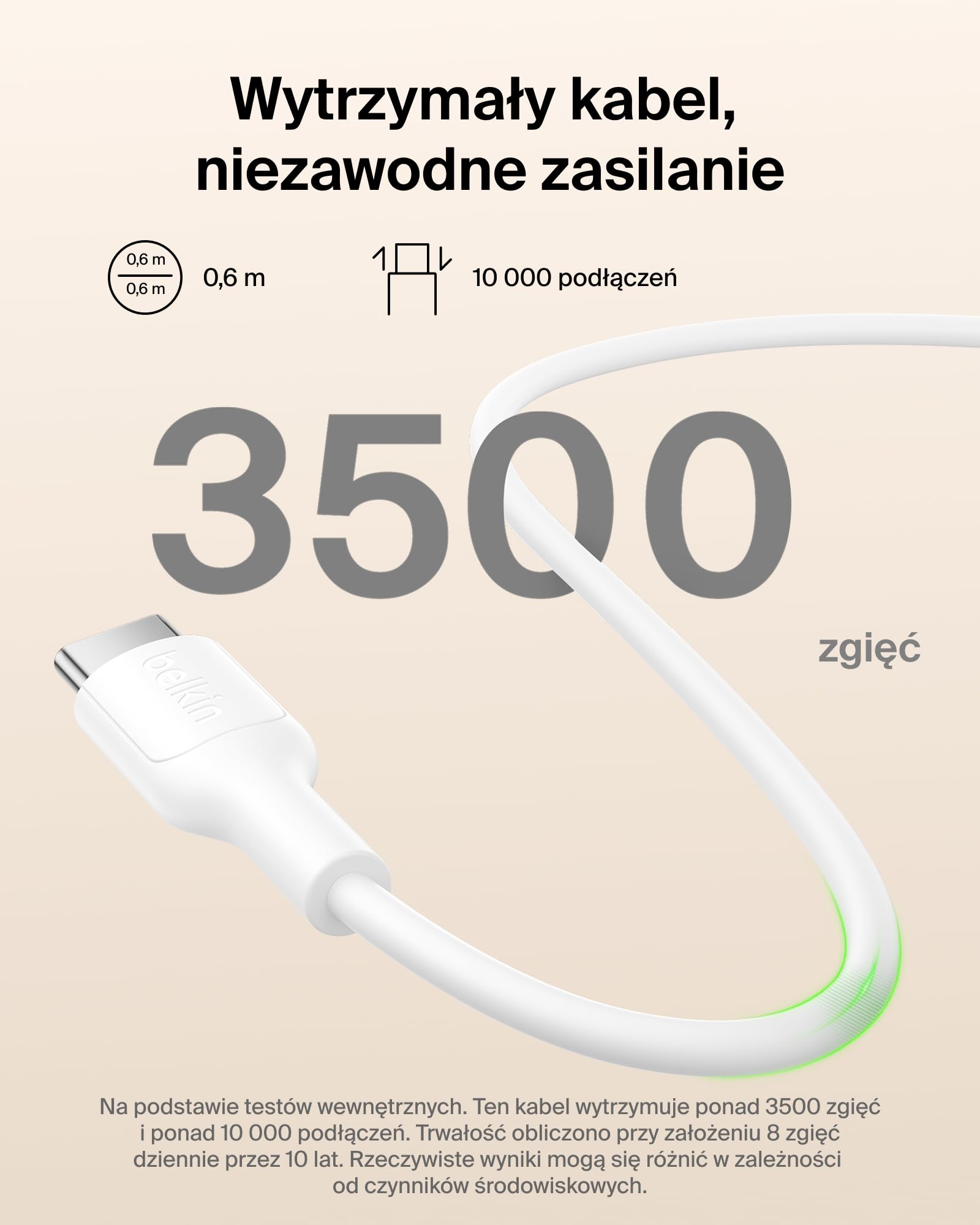Belkin BoostCharge Cienki Magnetyczny Powerbank 5000 mAh, Podpórka – Biały | Powerbank Bezprzewodowy 5000 mAh Qi2, Pierścień Magnetyczny, Port USB-C, Naładowany, Kabel w Zestawie, do Podróży Samolotem