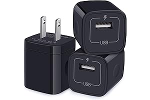 5V 1A USB Charger Block | Fast Charging Power Adapter Cube