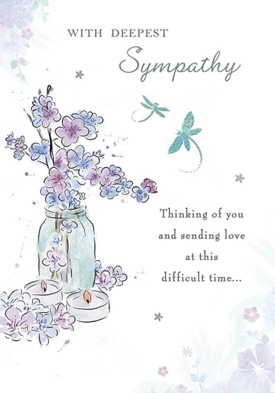 Sympathy Greeting Cards Amazon.co.uk