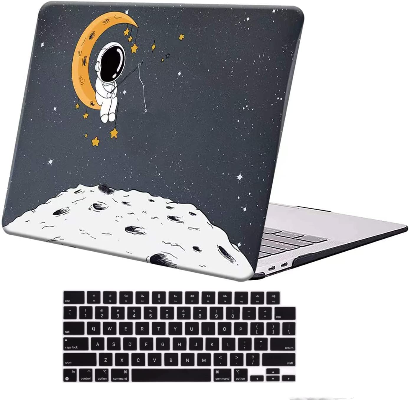 for MacBook Air 13.6 inch Case 2022 2023 2024 2025 Release M4 A3240 M3 A3113 M2 A2681 with Touch ID, Plastic Laptop Hard Shell Case & Keyboard Cover for M4 M3 M2 MacBook Air 13.6, Creative Lamp — view 25