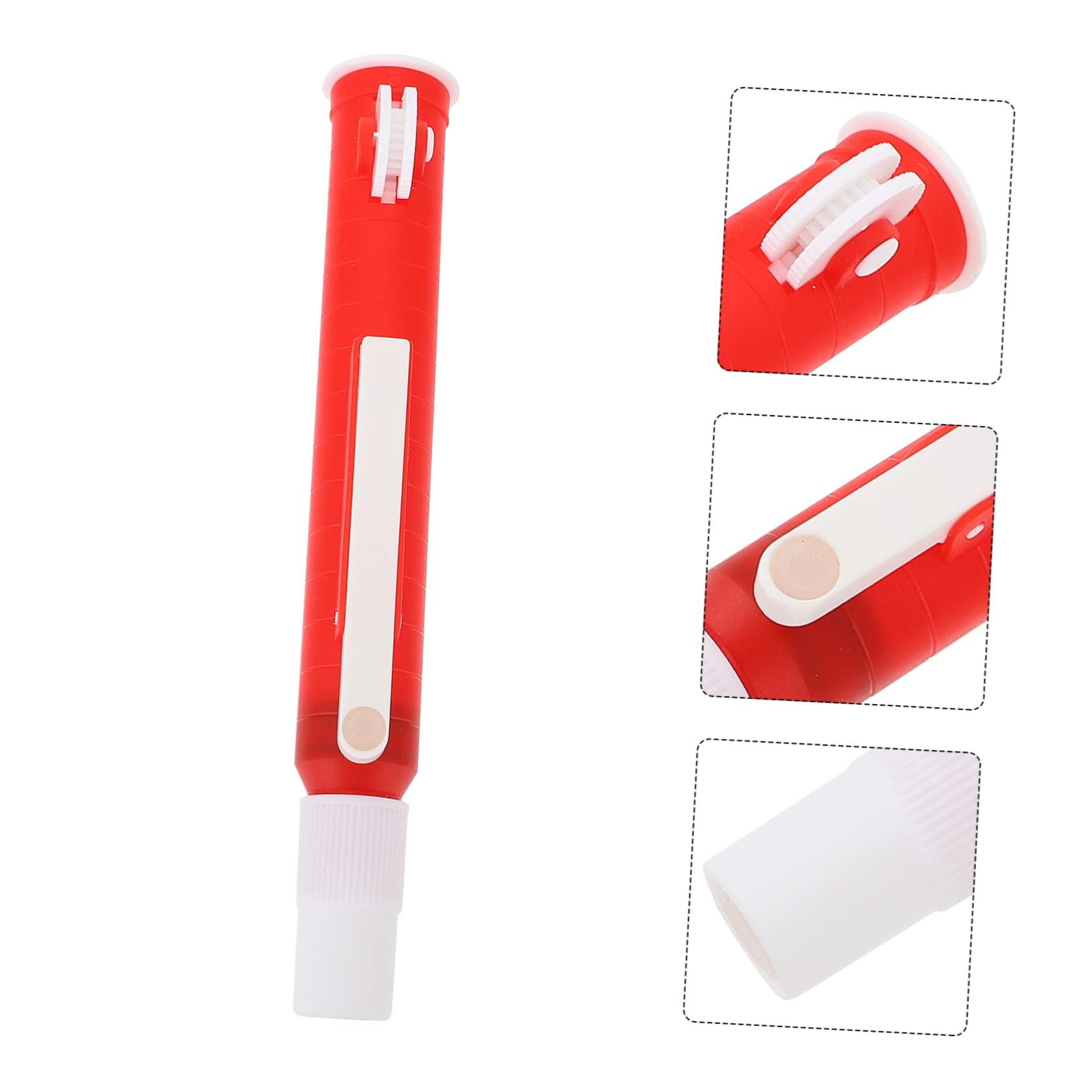 BELLIFFY 2pcs Pipette Pumps 25ml Pipette Pump Efficient for Plastic Glass Pipettes Acid Alkali Resistant