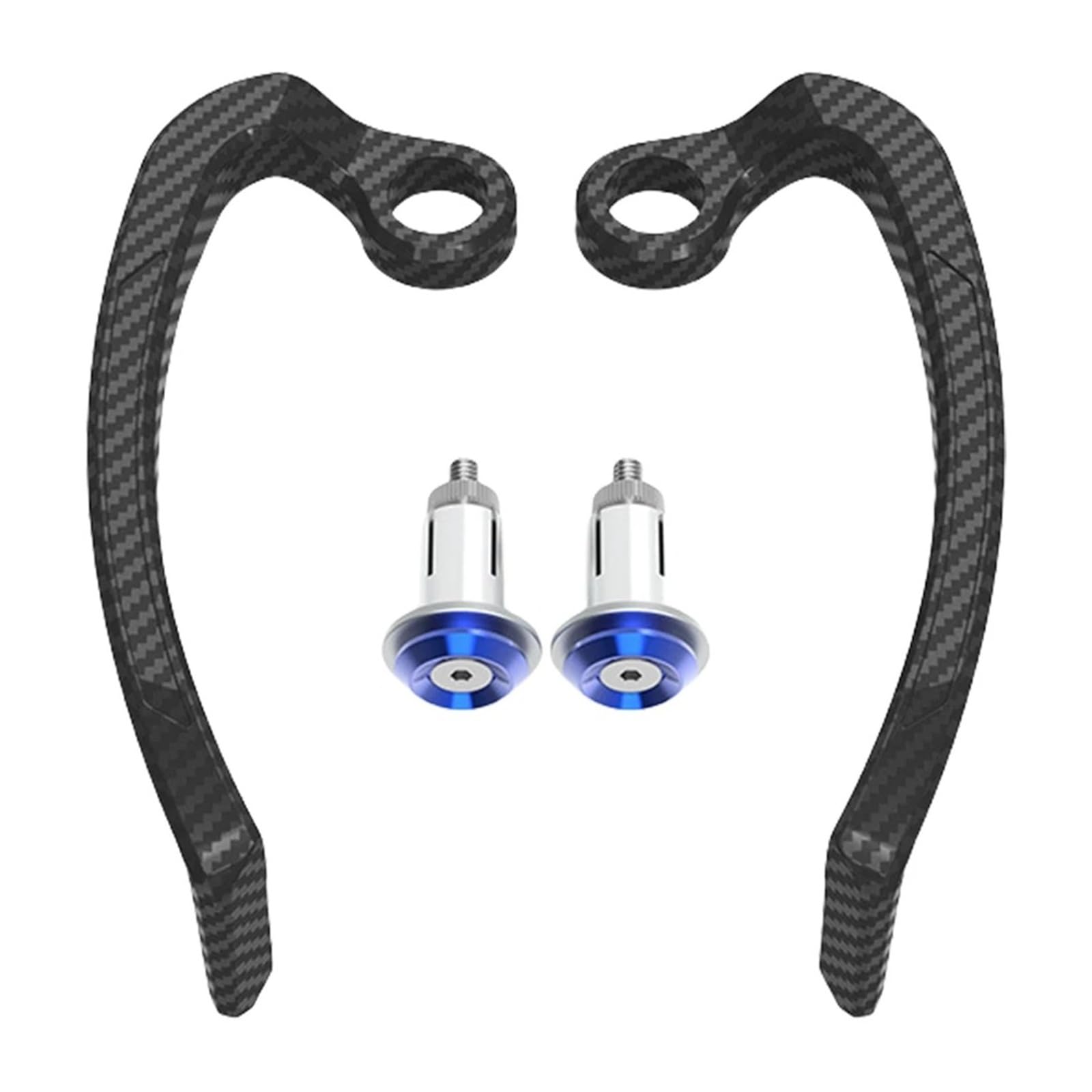 Mreqning Blue Motorcycle Lever Guard Universal Cnc Aluminum Alloy Motorcycle Accessories Hand Guard Grips Brake Modification Handlebar Clutch Lever Protector