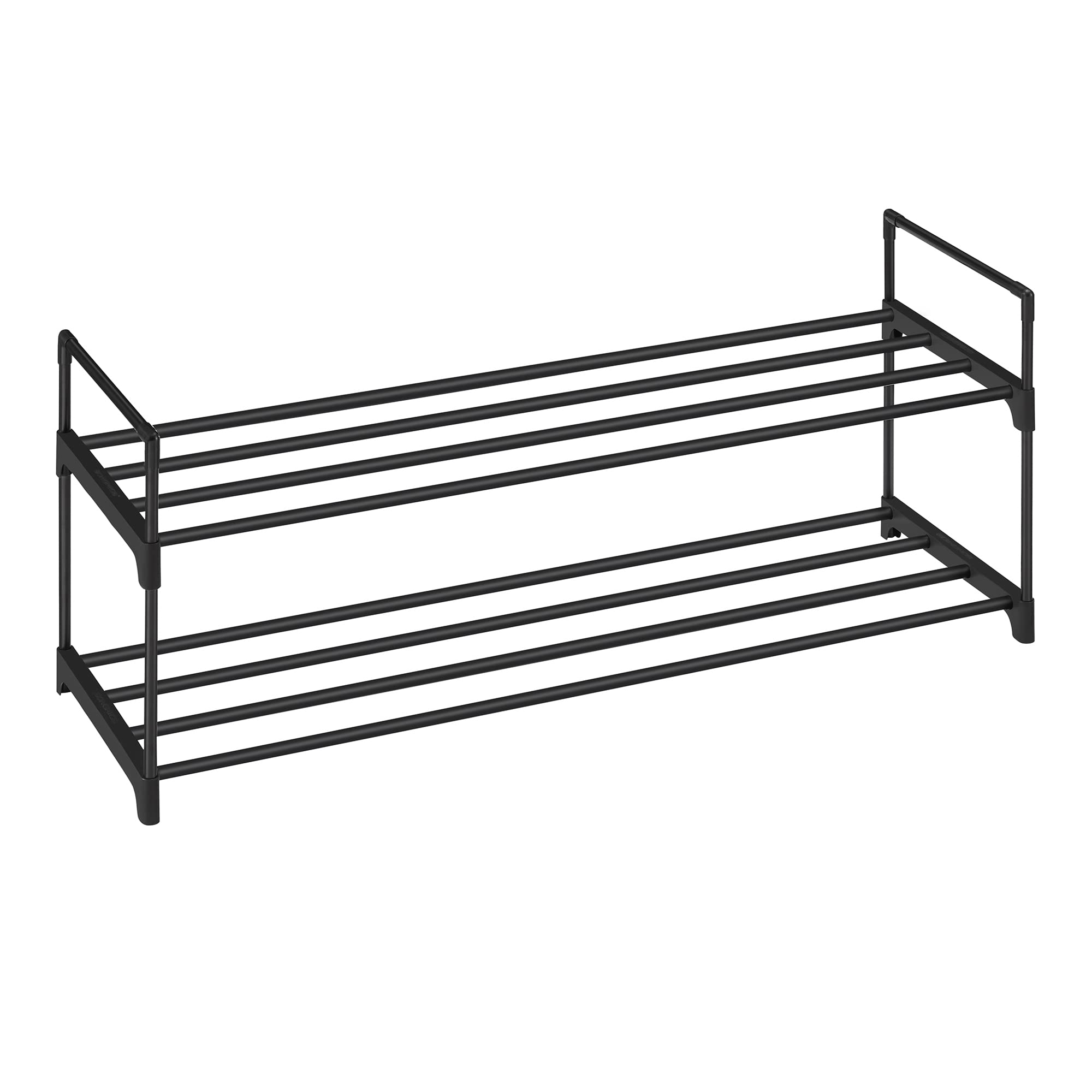 Buy SONGMICS Shoe Rack, 2 Tier Shoe Organizer, Metal Shoe Storage Shelf