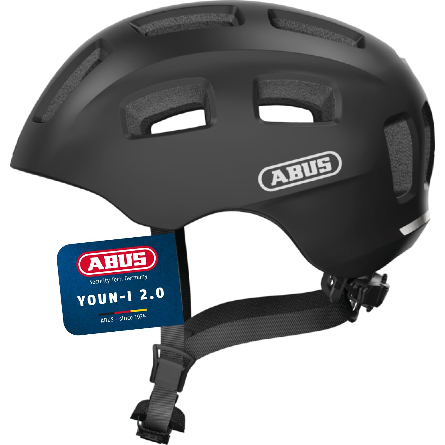 Casco de bicicleta ABUS Youn-I 2.0 - Con luz para niños, adolescentes y jóvenes - Para niña y niño