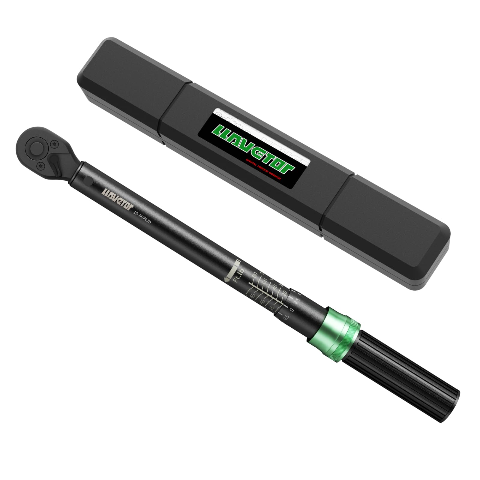 Snapklik.com : 3/8 Click Torque Wrench 10-80 Ft-Lb/13.6-108.8N.m, 3% ...