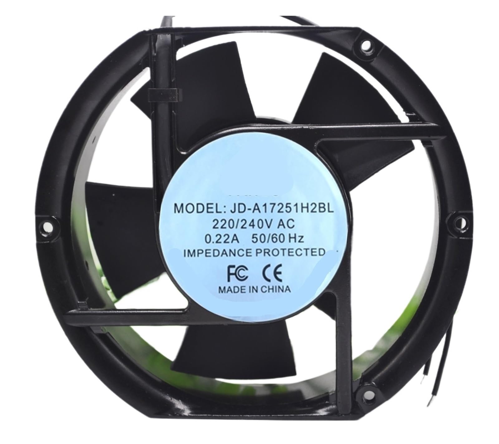 CZVJUKBYP 15050H2HBL AC220V-240V 0.23A 17251 172 * 51mm Cooling Fan