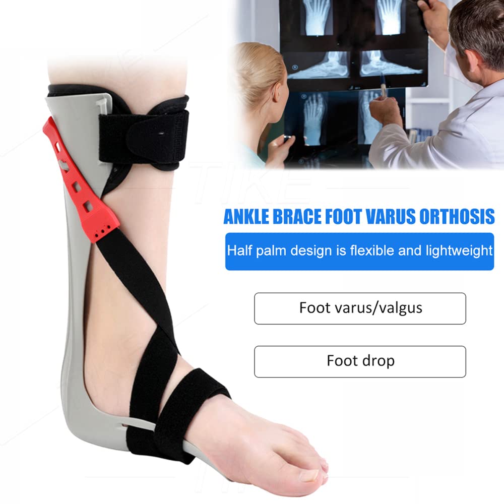 Férula de Soporte para caída de pie AFO Upgrad Ortesis de Tobillo y pie Ortesis para caída de pie por accidente cerebrovascular Enfermedad de Charcot Contractura del tendón de Aquiles