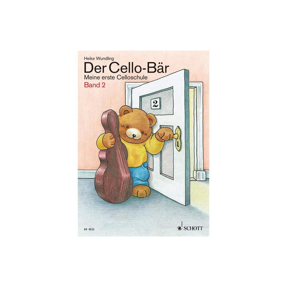 Der Cello-Bär 1 und 2 (Starterset) von Heike Wundling Band 1 und Band 2 - ISBN 9783795754556, 9783795754563 + Soundman Kolophonium für Cello