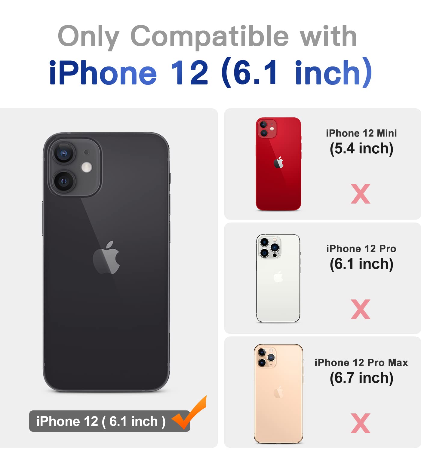 Pellicola schermo Anti-spia in Vetro temperato oscurato 2.5D, Resistenza 9H per iPhone 12 Pro Max - Italiano