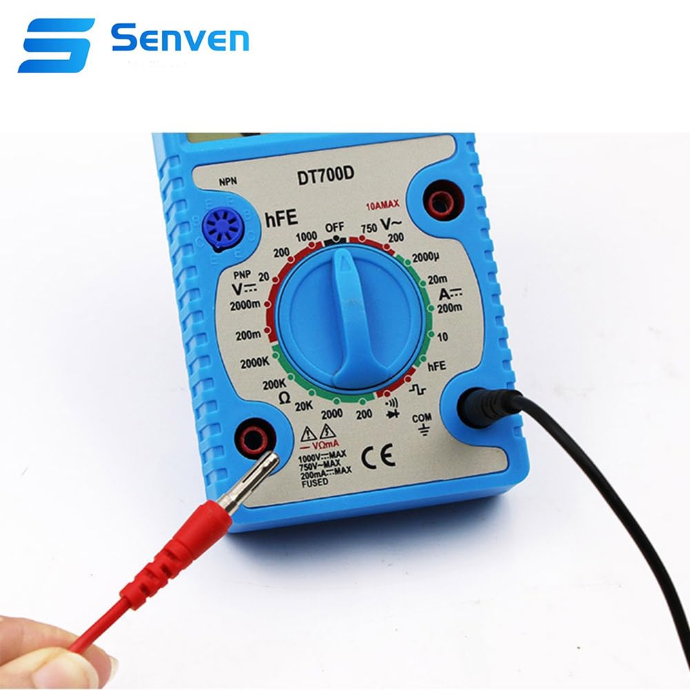 Kit De Test Multimètre - 2 Ensembles De Fils Avec Pinces Crocodiles Et Sondes - Pour Électricien, DIY, Labo