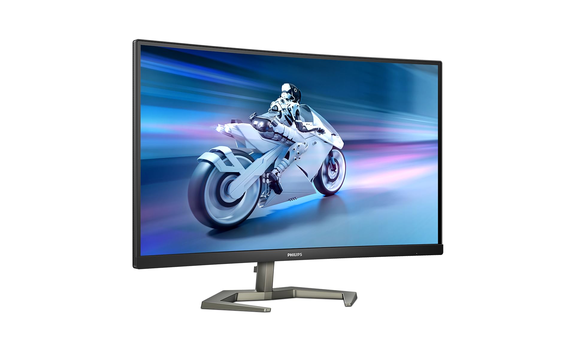 PHILIPS Evnia 27M1C5500VL Gaming Monitor, 27", Display Curvo VA, QHD 2560X1440, 165Hz,1ms, 2xHDMI, 1x DP, colore nero