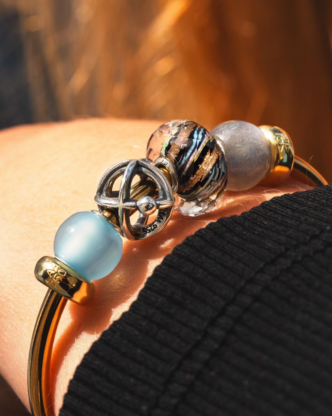Trollbeads Perles rondes en pierre