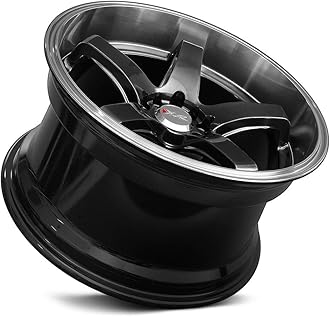 XXR WHEELS 555 17 X 8 BOLT PATERN 5-100/5-4.5, Offset: 35 Chromium Black/ML 73.1mm Hub bore