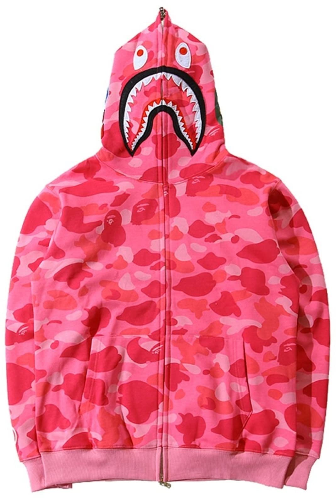 Amazon.co.jp: Hoodies Children Shark Jacket Cotton Sweater Casual Loose Zip  Hoodie for Boys and Girls (Color : Pink B, Size : XXX-Large) : Clothing,  Shoes u0026 Jewelry