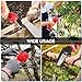 Mini Chainsaw, RLSOO Upgraded 4-Inch Battery Powered Cordless Chainsaw, Portable One-Handed Rechargeable Electric Chainsaw for Tree Trimming Branch Wood Cutting（2 Batteries, 3 Chains Included）
