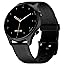 NoiseFit Twist Smartwatch Jet Black 300 Milliamp Hours