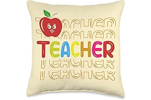 Teacher Popstyle Throw Pillow