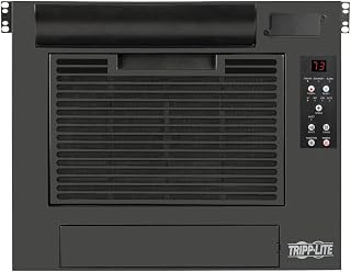 Tripp Lite Rack-Mount Cooling Unit Air Conditioner, 7000 BTU (2.0kW), 120V, 8U, 5-15P Plug (SRCOOL7KRM) , Black