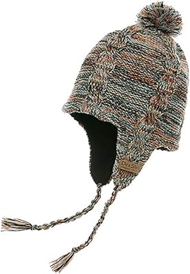 Dexshell Beanie Earflap - Heather Maroon - One Size