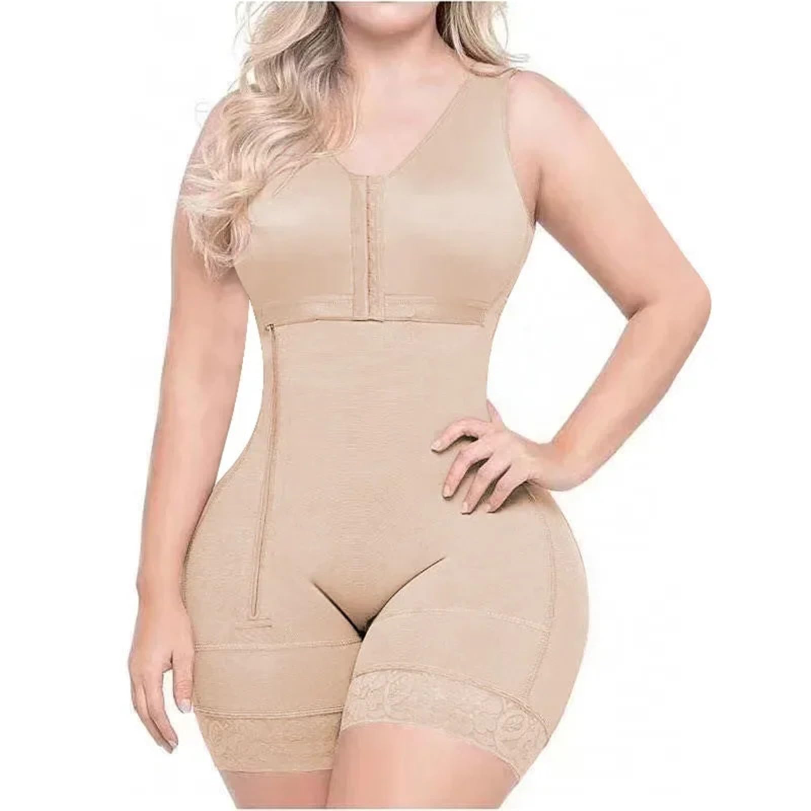 Ropa Moldeadora con Control de Barriga for Mujer, Body Moldeador Cremallera Lateral, corsé, Top, Ropa Interior Ajustada posparto