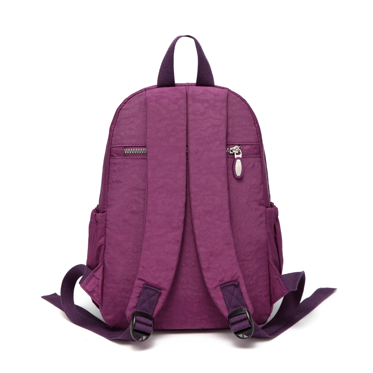 Mochila de tamaño pequeño, duradera y ligera para mujeres, niñas y niños, senderismo, viajes, deportes, Púrpura, Pequeño, Moda 4