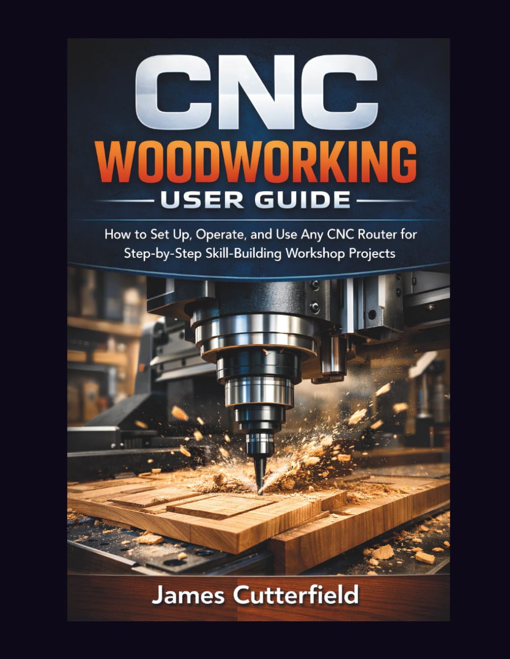 CNC WOODWORKING USER GUIDE: How to Set Up, Operate, and Use Any CNC Router for Step-by-Step Skill-Building Workshop Projects