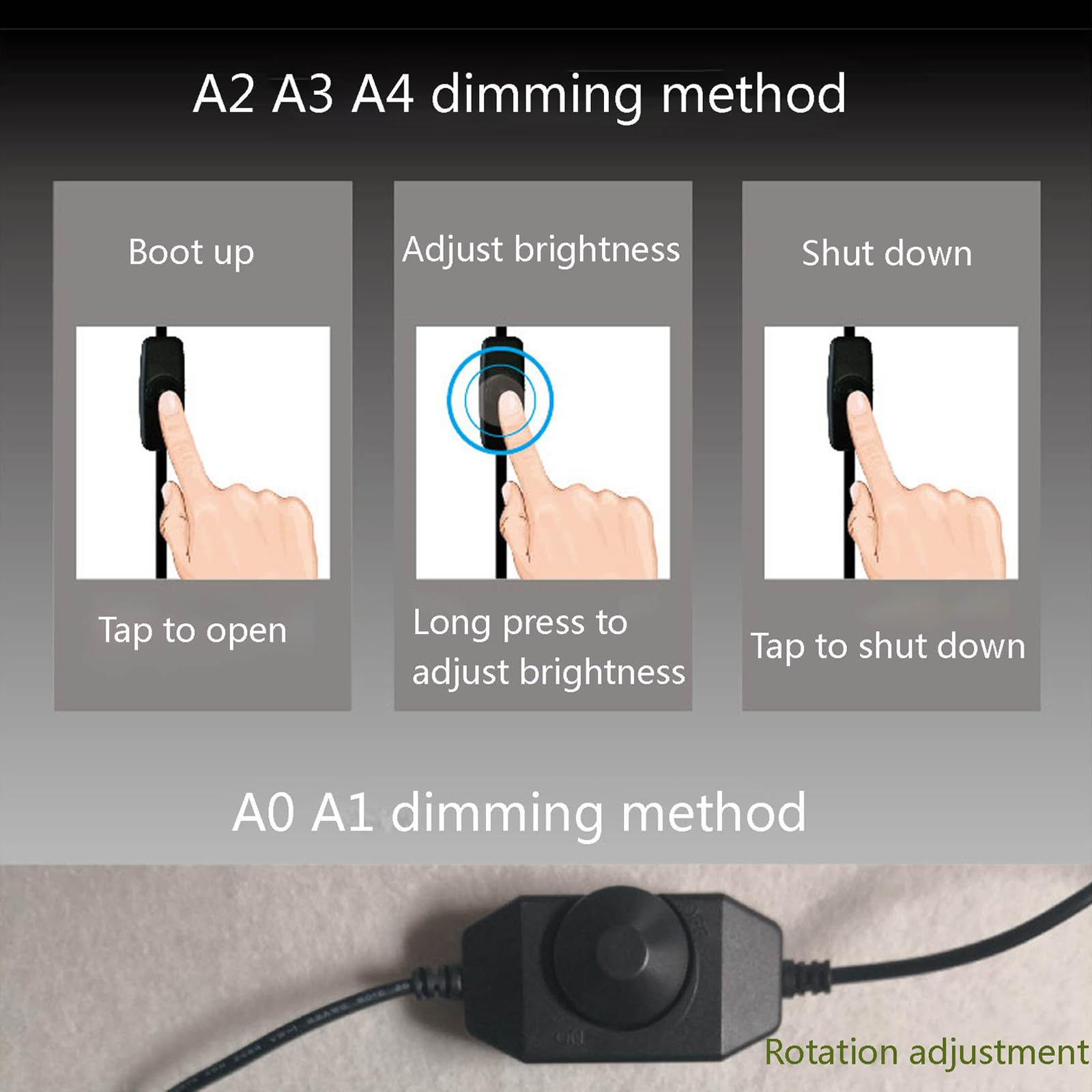 A4,A3,A2,A1,A0,Leuchttisch,Leuchtkasten,LED Augenschutz Lampe, Stufenlos Dimmbar,8mm Ultradünn,Zum Zeichnen,Skizzieren,Animieren, Diamantsticken (A2)