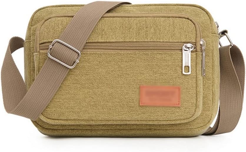 Men Retro Zipper Bag Men Bags Casual Multifunction Travel Bags Fashion Bags
