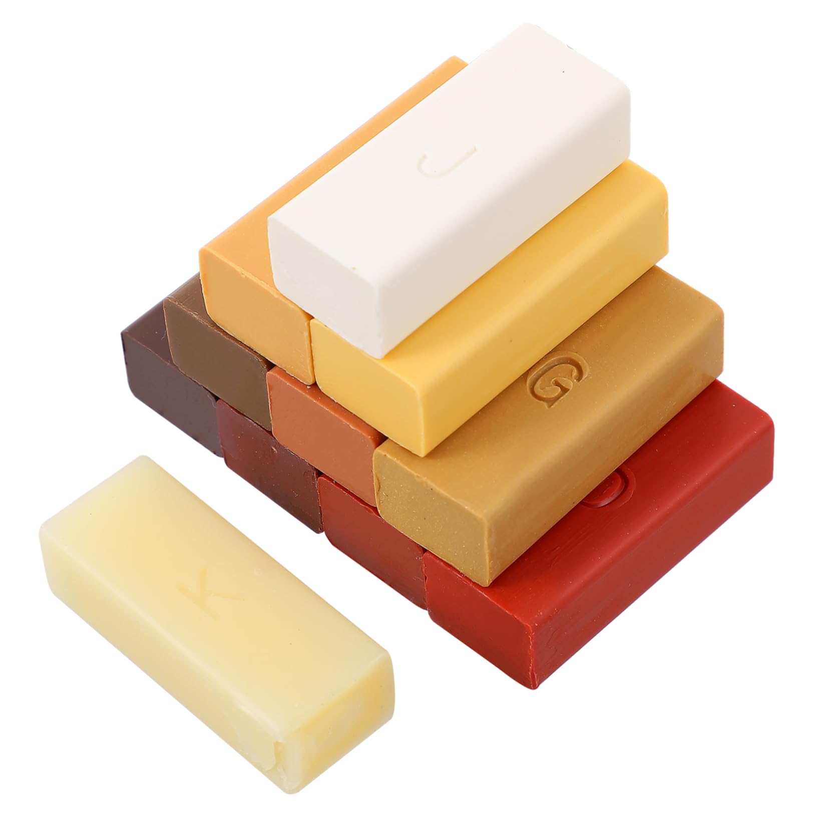 PACKOVE Set di Cera Para Riparazione Parquet e Mobili in Paraffina, Asciugatura Rapida, Copre Imperfezioni, per Graffi e Ritocchi