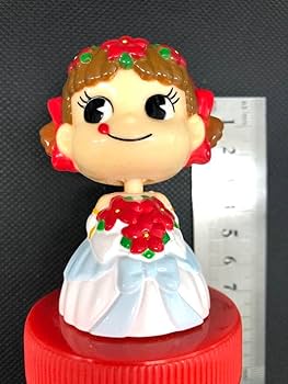不二家 PEKO DANCING DOLL Fujiya Peko-chan Doll Head Swing Peko Pop Candy Container
