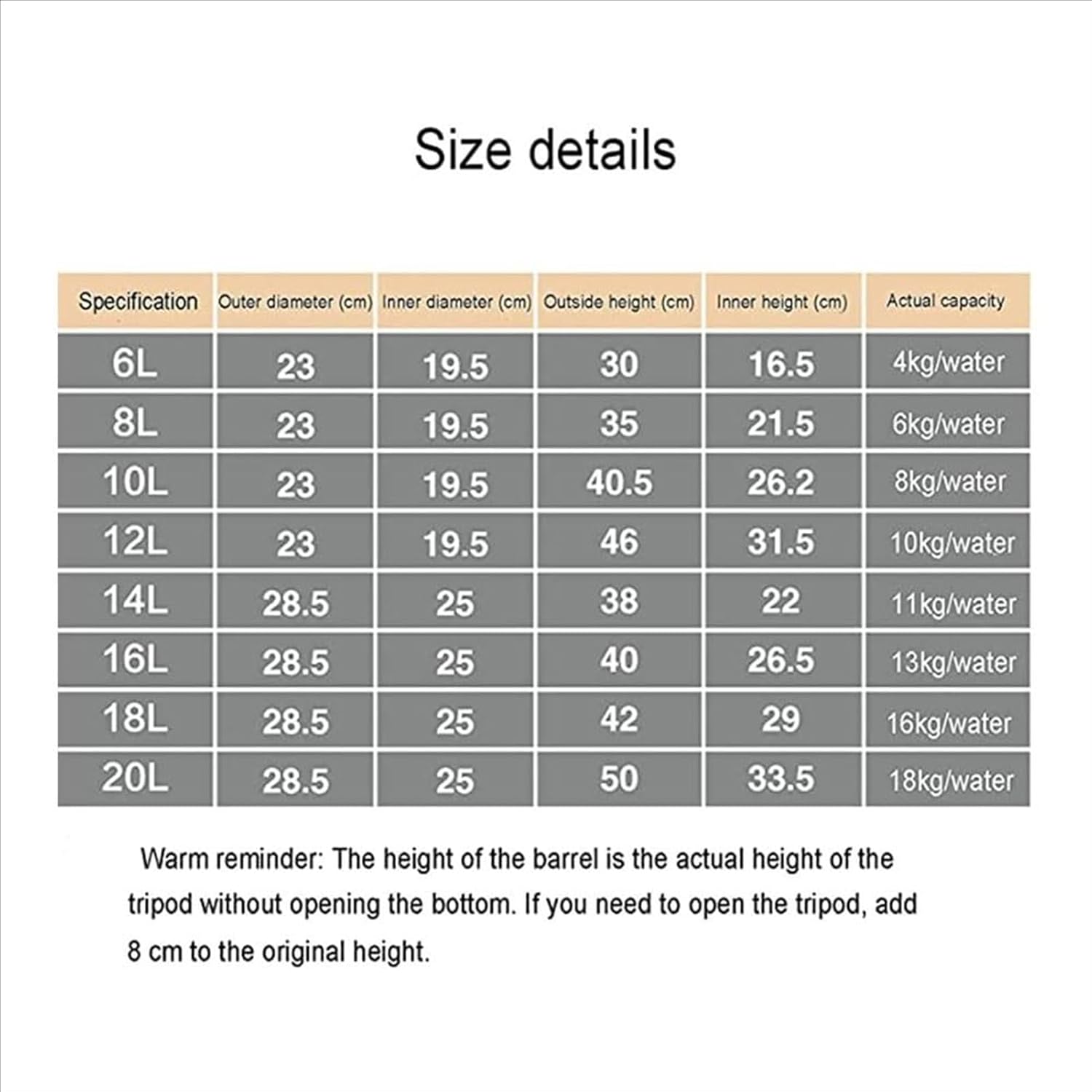 Hot and Cold Water Boiler Dispenser with Faucet 304 Stainless Steel Large Coffee Urn Insulated Barrel 6L/8L/10L/12L for Home Commercial (B 10L)