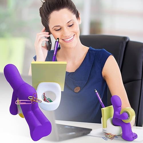 Miniatura 2 de Dispensador de cinta de suministros de oficina "The Butt", bonito y divertido accesorio de escritorio para oficina, hogar o escuela, el escritorio