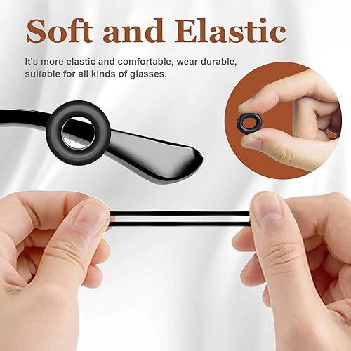 Miniatura 4 de SMARTTOP 14 pares de agarraderas para las orejas, ganchos para las orejas, cómodos y antideslizantes para las orejas, para niños y adultos, lentes
