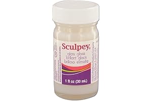 Sculpey Studio Oven Bake Clay Gloss Glaze: Beautifying Oven Creations with an Exquisite Finish