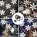 SOLUSTRE 1set Led Snowflake Projector Night Light Christmas Indoor Lighting Tool for Romantic Atmosphere Design for Home Decoration and Us