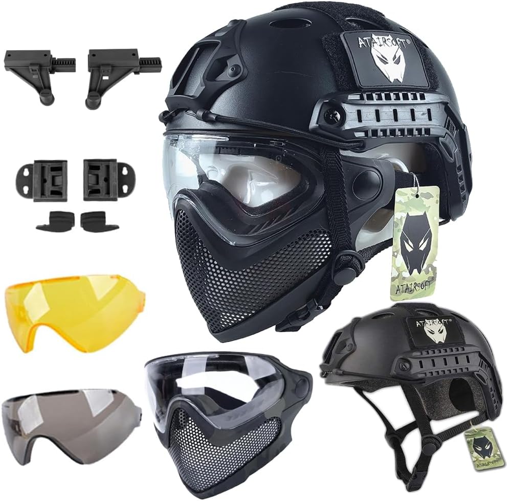 Air Soft Helmet DELTA SIX Tactical MH Pro FAST Helm Fu00fcr